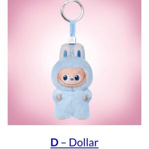 Labubu D pin for love plush pendant new drop August 28th V4